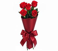 Букет 5 Красных роз Эдлесс Лав в Любохне