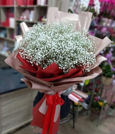 Букет цветов из: Гипсофила в Любохне