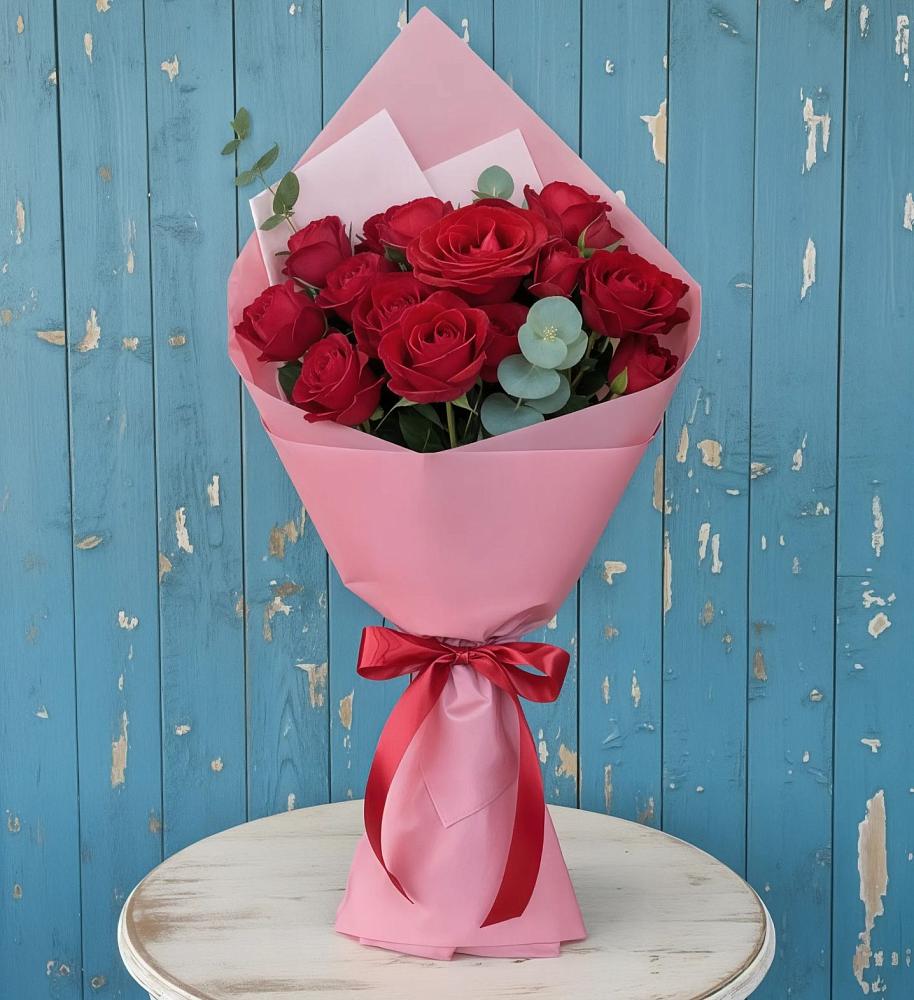 Букет цветов из: Розы в Любохне