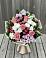 Букет цветов из: Альстромерии, Гвоздики, Розы и Хризантемы в Любохне