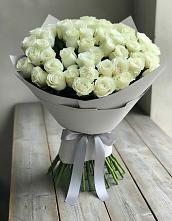 Букет 35 Белых роз в Любохне