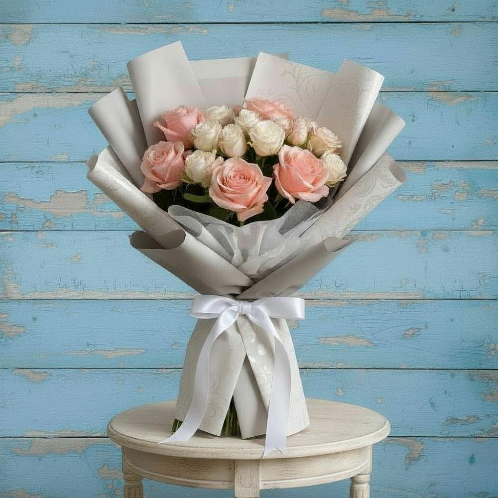 Букет цветов из: Розы в Любохне