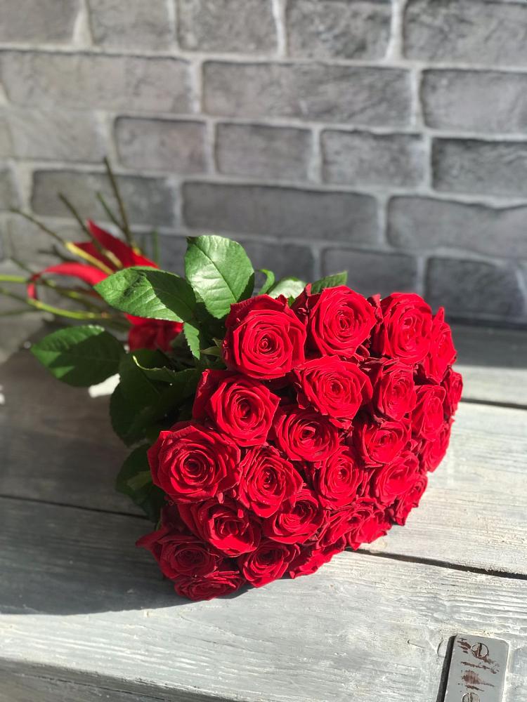 Букет Красные розы Фридом в Любохне
