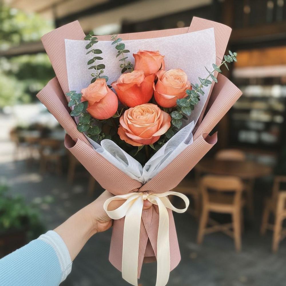 Букет цветов из: Розы в Любохне