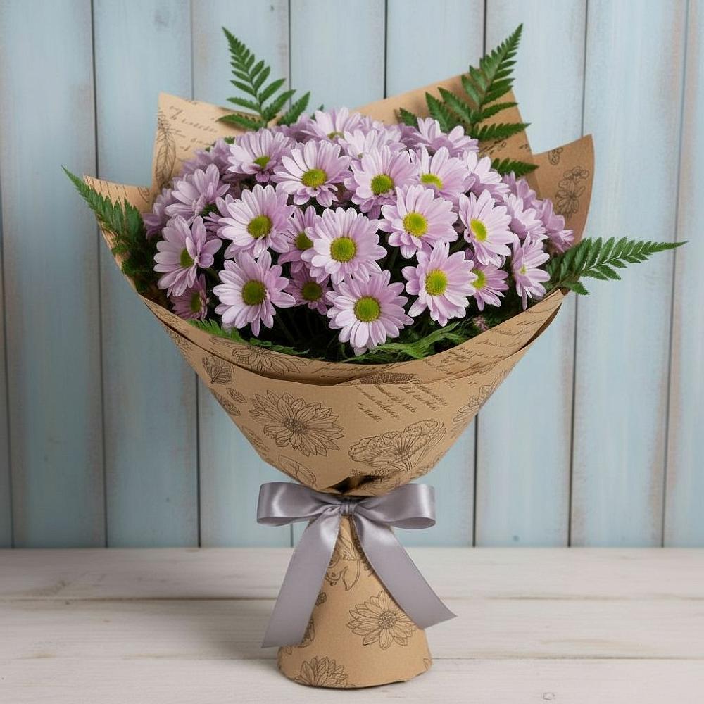 Букет цветов из: Хризантемы в Любохне
