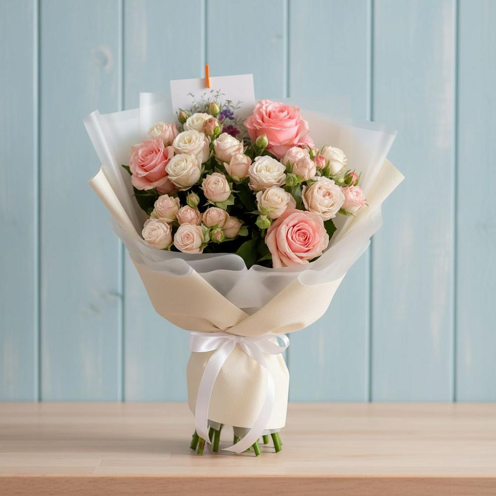 Букет цветов из: Розы в Любохне