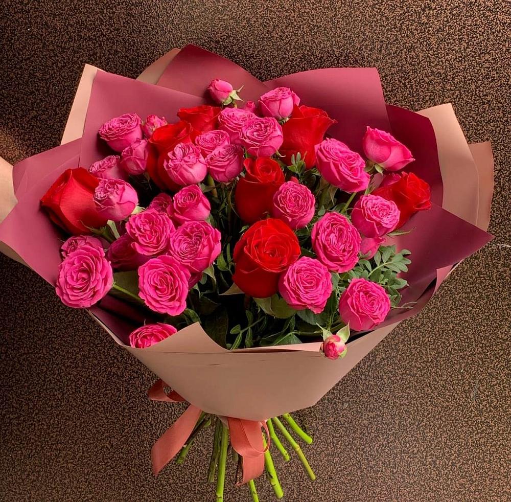 Букет В объятьях нежности в Любохне