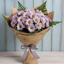 Букет цветов из:  Хризантемы #REPLACE_PRED# Любохне