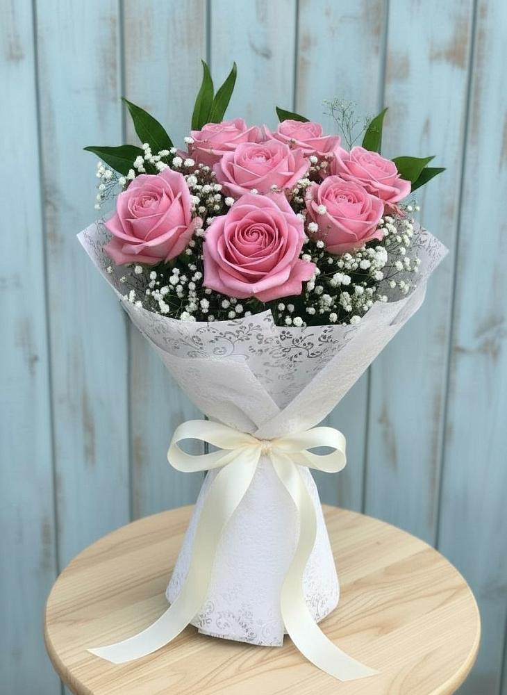 Букет цветов из: Розы в Любохне