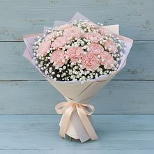 Букет цветов из:  Гвоздики в Любохне