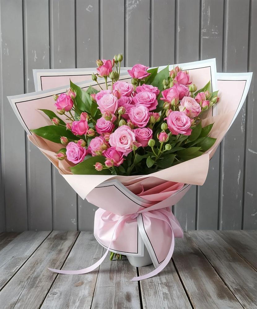 Букет Розовый кустик в Любохне