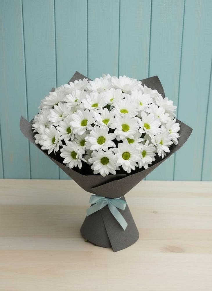 Букет цветов из: Хризантемы в Любохне