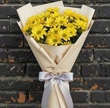 Букет цветов из:  Хризантемы в Любохне