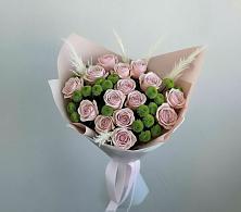 Букет цветов из:  Розы и Хризантемы в Любохне