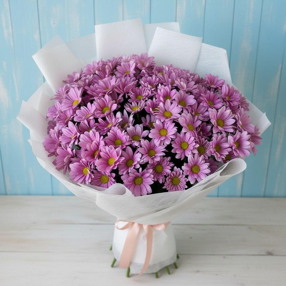Букет цветов из: Хризантемы в Любохне