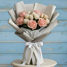 Букет цветов из:  Розы #REPLACE_PRED# Любохне