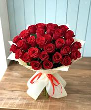 Букет 29 Красных роз в Любохне