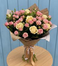 Букет цветов из:  Розы в Любохне