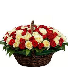 Премиум букет из: Розы #REPLACE_PRED# Любохне